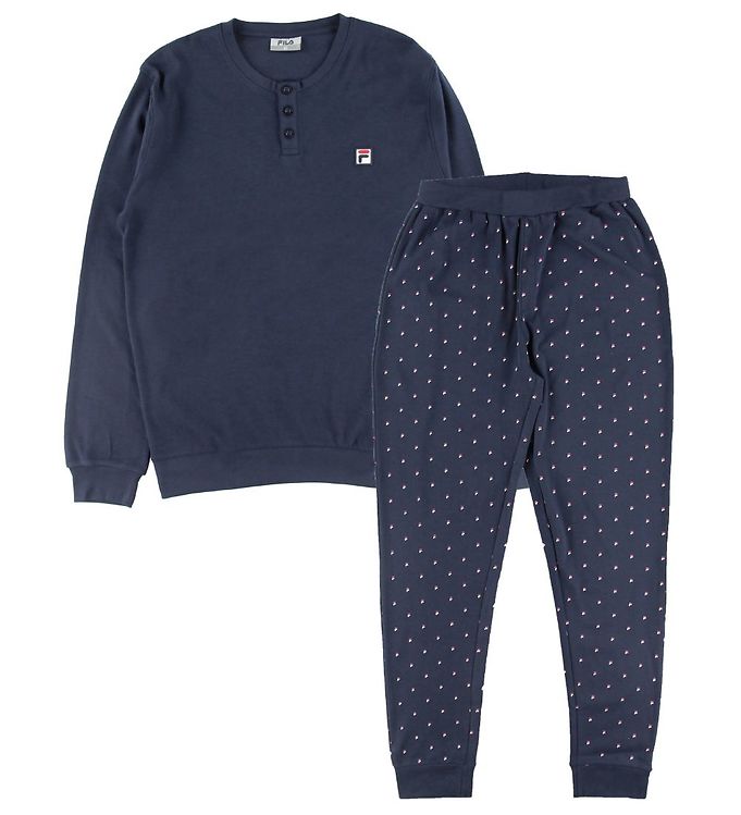 Fila Nattøj Navy Prikker