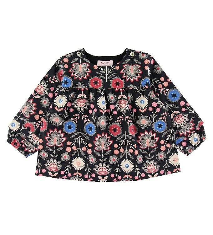 11: Noa Noa miniature Bluse - Print Black