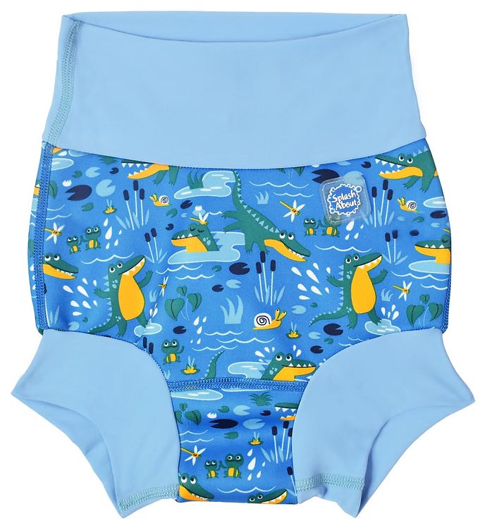 Splash About Blebadebukser - Happy Nappy - UV50+ - Crocodile Swa