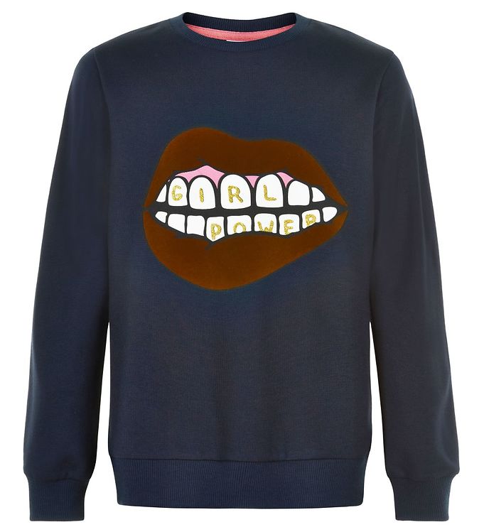 The New Sweatee Shirt Elexa Navy Blazer Print