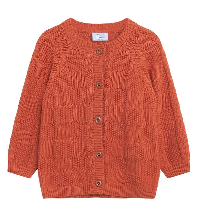 Hust and Claire Cardigan - Strik - Christoffer - Brændt Orange