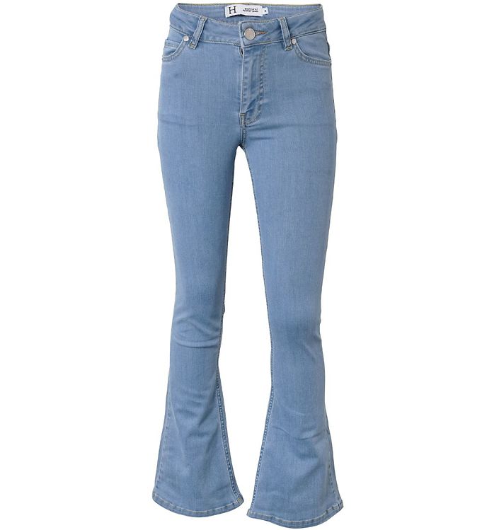Image of Hound Jeans - Bootcut - Light Blue Used - 14 år (164) - Hound Bukser - Jeans (197520-986280)