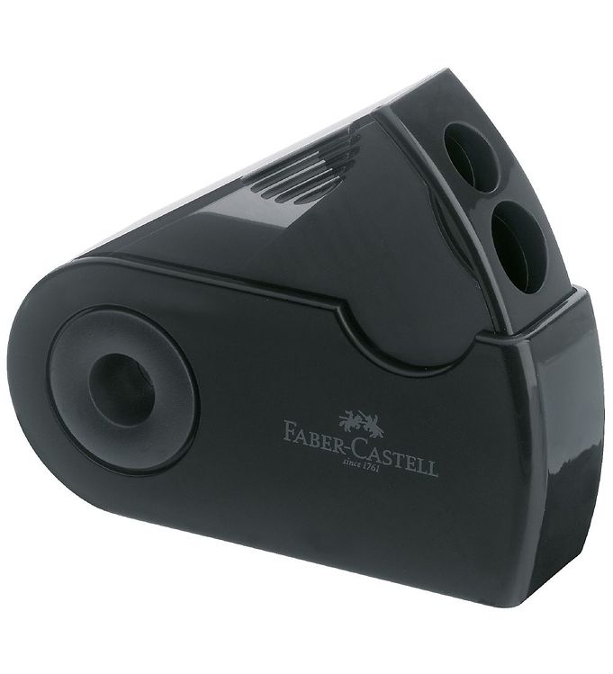 Faber Castell Blyantspidser Dobbelt Sleeve Sort
