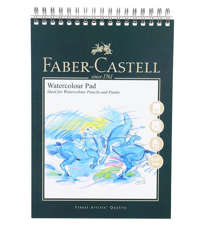 Image of Faber-Castell Maleblok - Akvarel - 10 ark - A5 - OneSize - Faber-Castell Bog (214131-1062465)