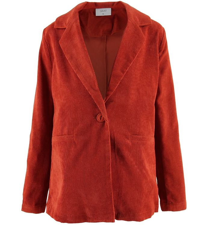 Image of Grunt Blazer - Fløjl - Sigga - Rusty (139046-749377)