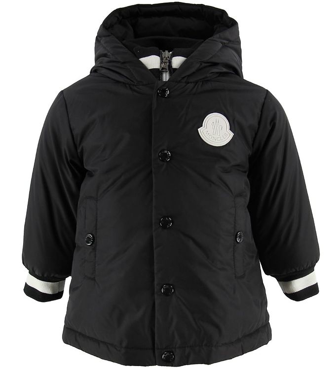 4: Moncler Dunjakke - Thau - Sort