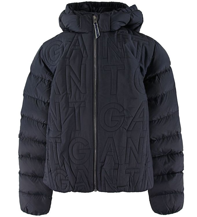 Billede af GANT Dynejakke - Logo Quilt Puffer - Navy