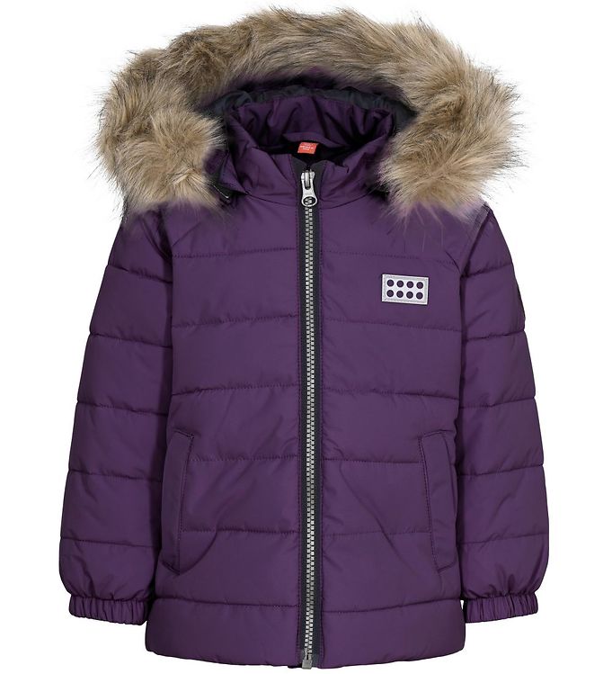 tage ned større Waterfront Lego Wear Dynejakke - LWJenni - Dark Purple » Børnepengekredit