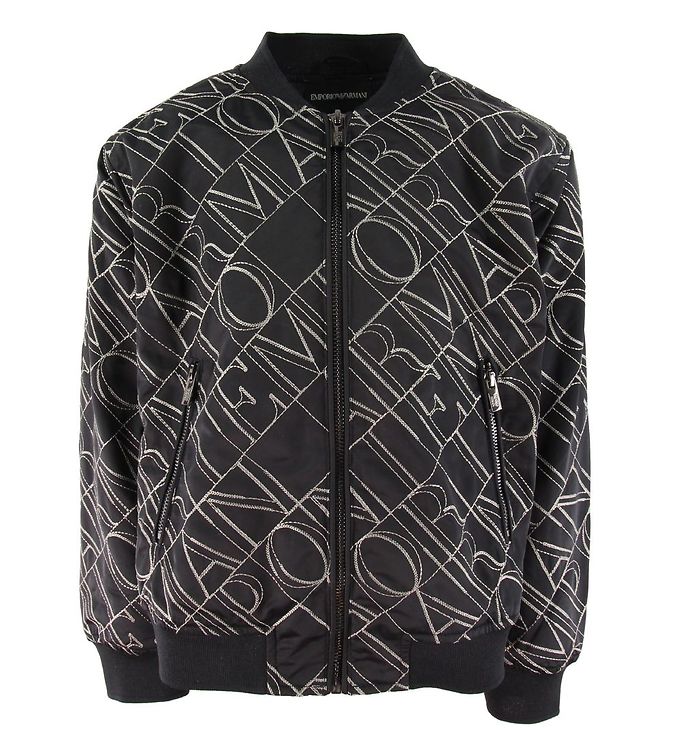 Emporio Armani Jakke Navy M. Broderi
