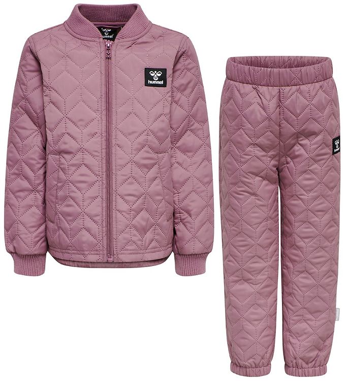 Hummel Sobi Mini Termosæt Unisex Termotøj Lilla 80