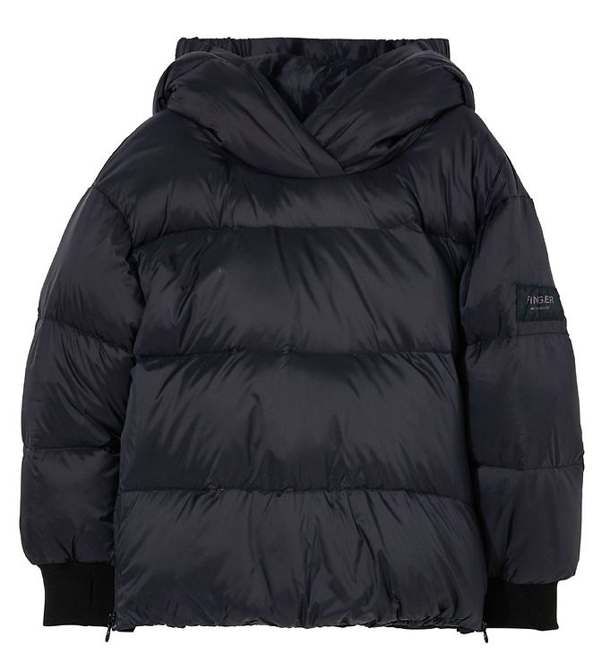 Image of Finger In The Nose Dunjakke - Anorak - Snowsweet - Absolute Blac - 10-11 år (140-146) - Finger in The Nose Dunjakke (230017-1134830)
