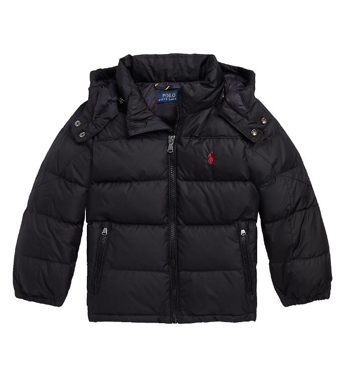 5: Polo Ralph Lauren Boy Jacket Bomber Polo Black