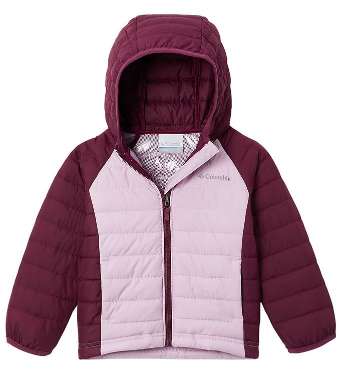 Columbia Dynejakke Powder Lite Rosa