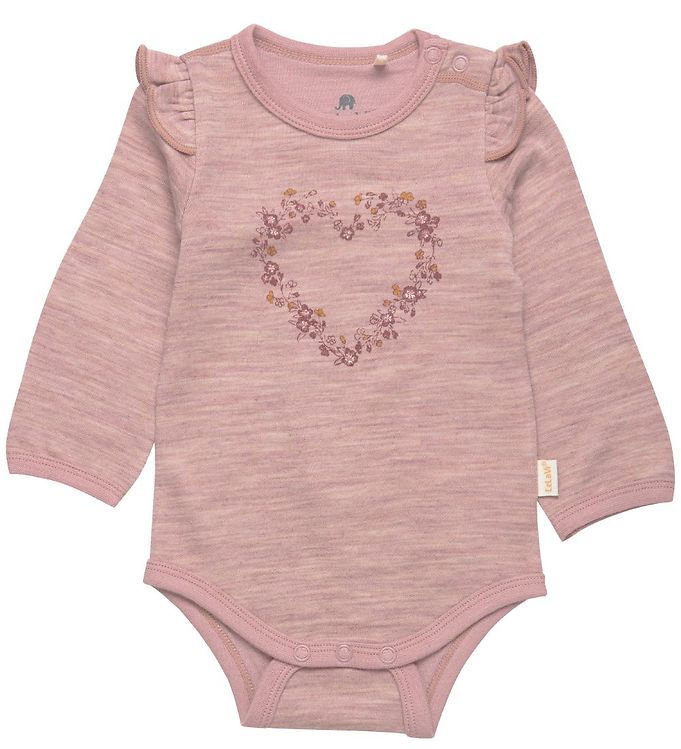 CeLaVi Body l/æ - Deauville Mauve m. Blomster