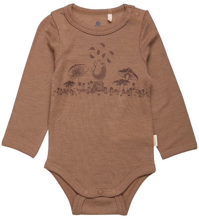Image of CeLaVi Body l/æ - Coca Mocha Melange m. Pindsvin og Svampe - 60 - CeLaVi Body L/Æ (280216-3945491)