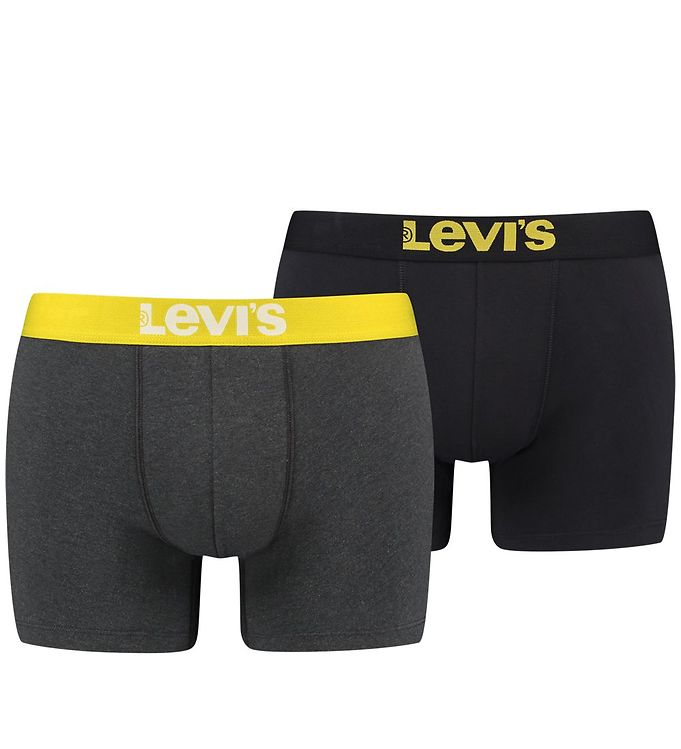 Image of Levis Boxershorts - 2-Pak - Warm Olive - S - Small - Levis Boxershorts (280324-3948855)