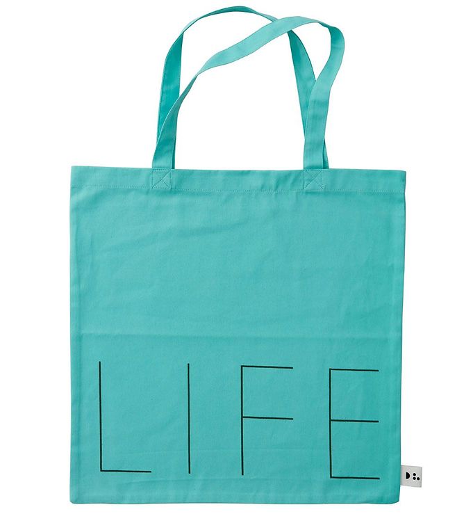 9: Design Letters Shopper - Life - Turkis