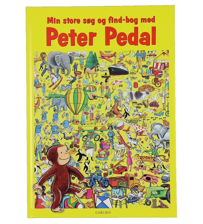 Forlaget Carlsen Bog - Min store søg og find-bog med Peter Pedal unisex