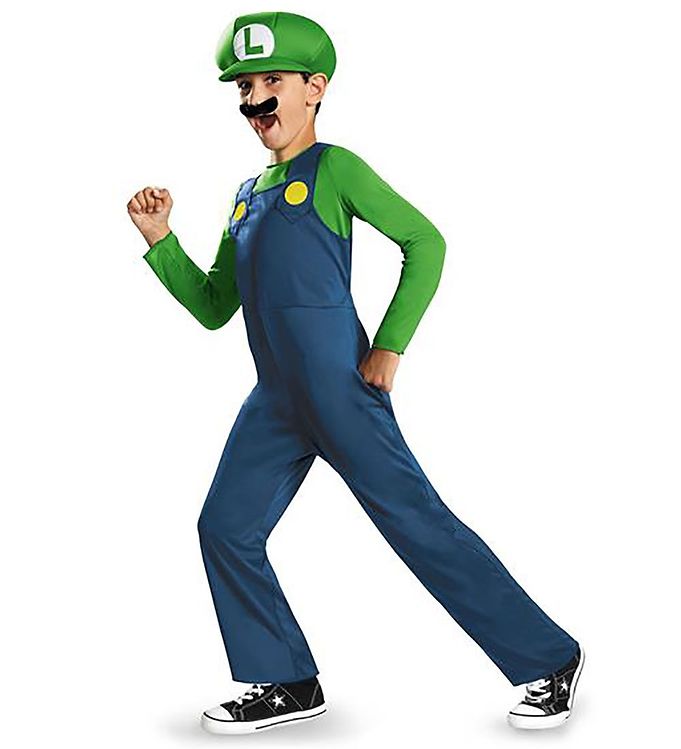 Image of JAKKS Pacific Udklædning - Luigi - 4-6 år (104-116) - JAKKS Pacific Udklædning (239738-1828961)