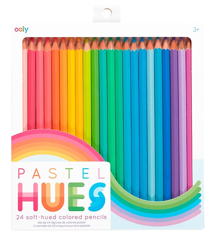 Image of Ooly Farveblyanter - Pastel Hues - 24 Stk - Pastel Mix (QA180)
