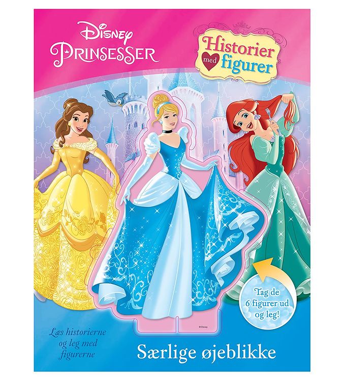 Image of Karrusel Forlag Bog - Disney Prinsesser - Historier m. Figurer (QA193)