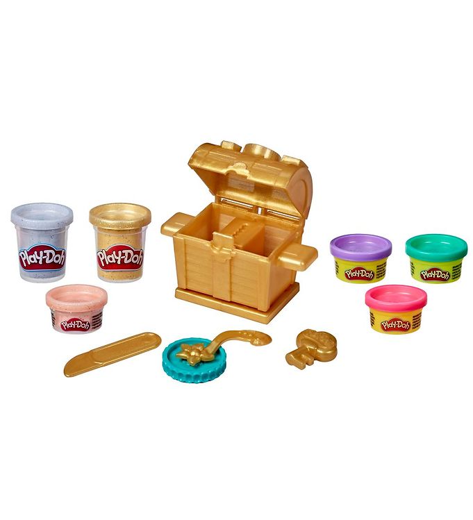 Image of Play-Doh Modellervoks - 227 g - Treasure Splash - OneSize - Play-Doh Modellervoks (240853-2069915)