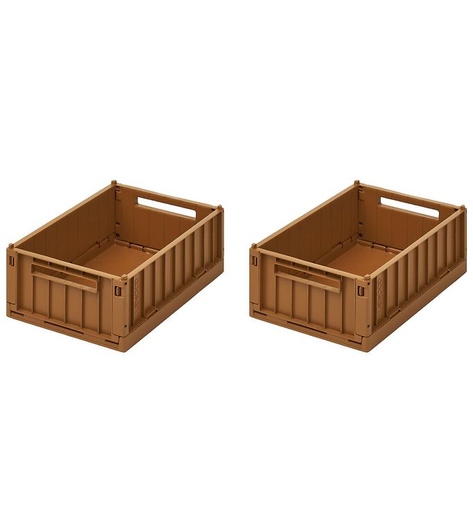 Liewood Foldekasser – 25x18x9,5 cm – Small – 2-pak – Golden Cara – OneSize – Liewood Foldekasse