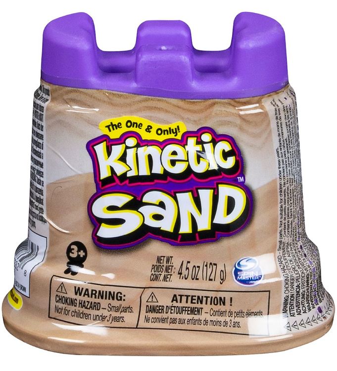 9: Kinetic Sand Strandsand - 127 gram - Brown