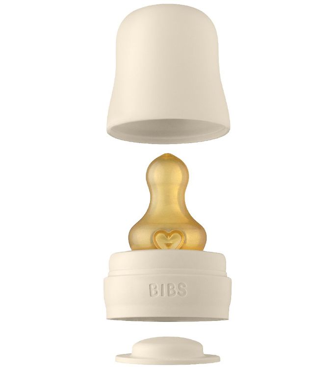Bibs Bottle Kit, Tilbehør Til Sutteflaske, Top Og Flaskesut I Rund Latex