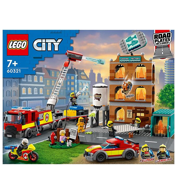 Image of LEGO City - Brandkorps 60321 - 766 Dele - LEGO (248518)