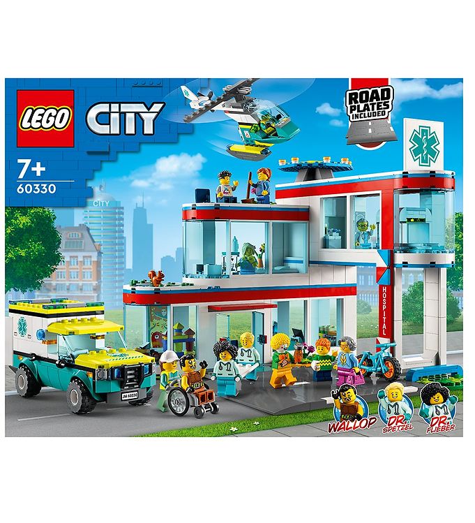 Image of LEGO City - Hospital 60330 - 816 Dele - LEGO (248522)