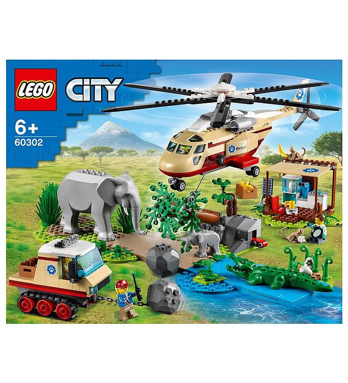 Image of LEGO City - Vildtredningsaktion 60302 - 525 Dele - LEGO (248531)
