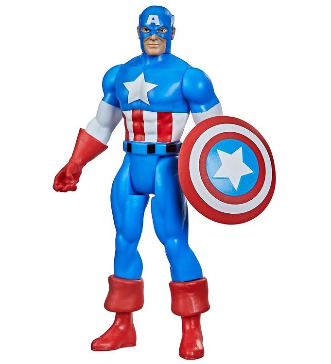 Image of Marvel Avengers Actionfigur - 10 cm - Captain America - OneSize - Marvel Actionfigur (251112-2853529)