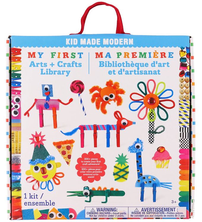 Image of Kid Made Modern Kreativt Sæt - 200+ Dele - My First Arts and Cra - OneSize - Kid Made Modern Kreasæt (253004-2875393)