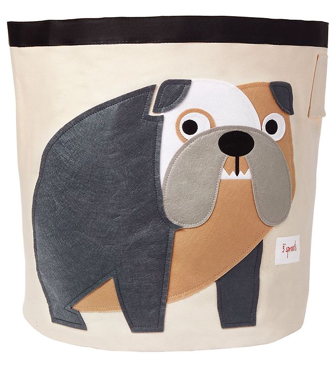 3 Sprouts Opbevaringsbeholder Rund, Bulldog