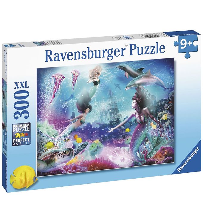 Billede af Ravensburger Puslespil - 300 Brikker - Havfruer