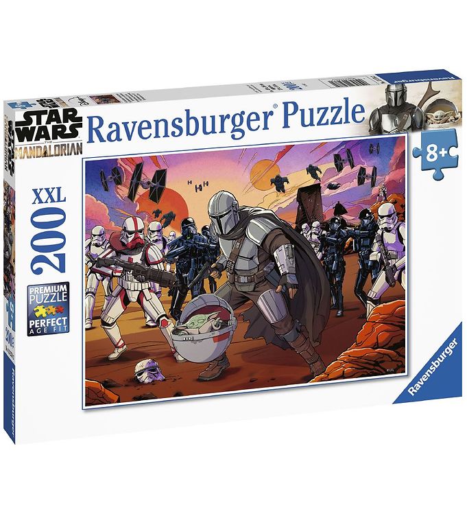 5: Ravensburger Puslespil - 200 Brikker - The Mandalorian Face-Off