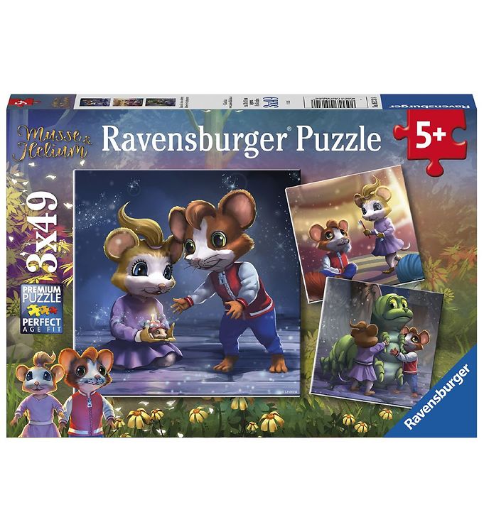 Ravensburger Musse & Helium: Before The Big Departure 3x49p