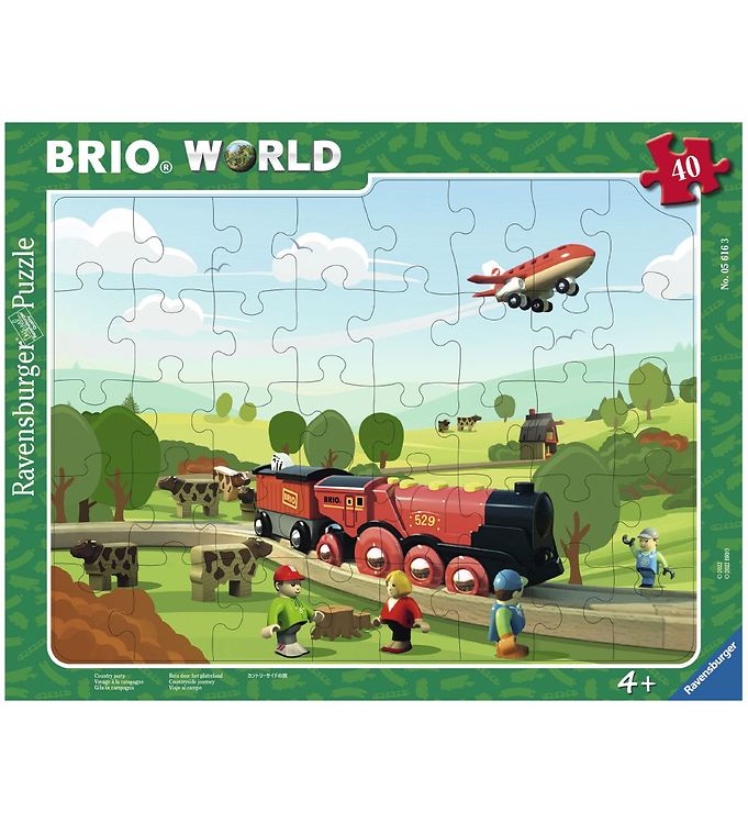 Ravensburger Puslespil - 40 Brikker - BRIO Mighty Red