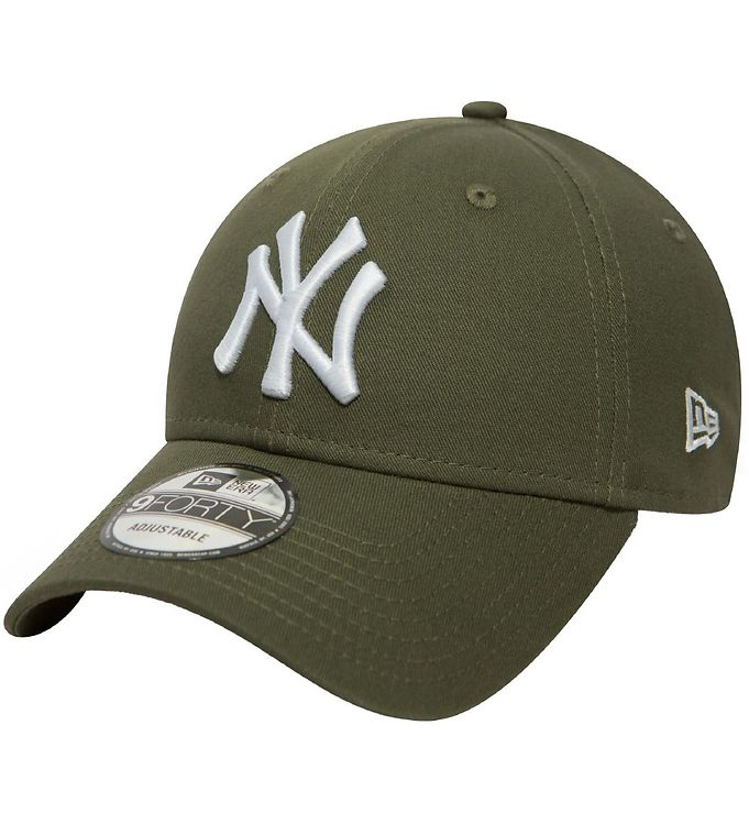 New Era Kasket - 940 - New York Yankees - Armygrøn
