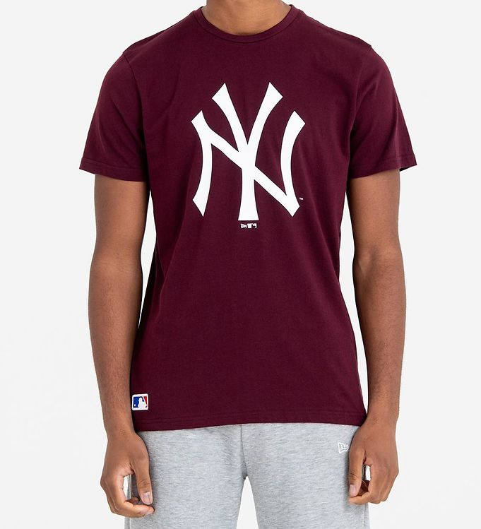 Image of New Era T-shirt - New Yok Yankees - Bordeaux - XS - Xtra Small - New Era T-Shirt (208700-1041146)