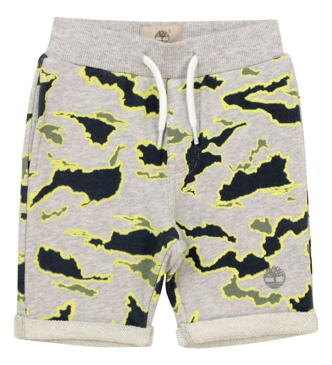 #3 - Timberland Shorts - Ecosystem - Gråmeleret m. Camouflage