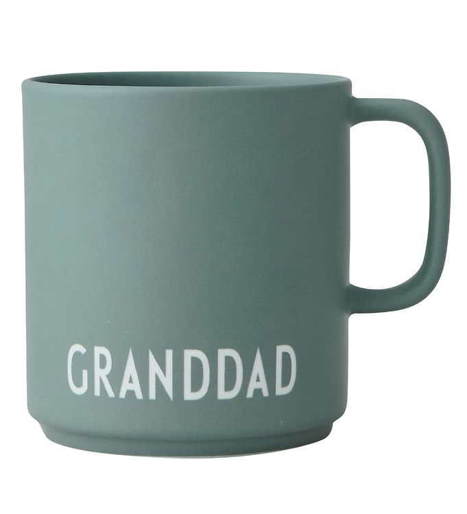 Design Letters Kop - Favourite - Granddad - Støvet Grøn
