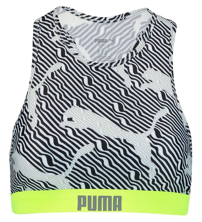 Image of Puma Bikinitop - Sort/Neonblå - XS - Xtra Small - Puma Bikini (213399-1059856)