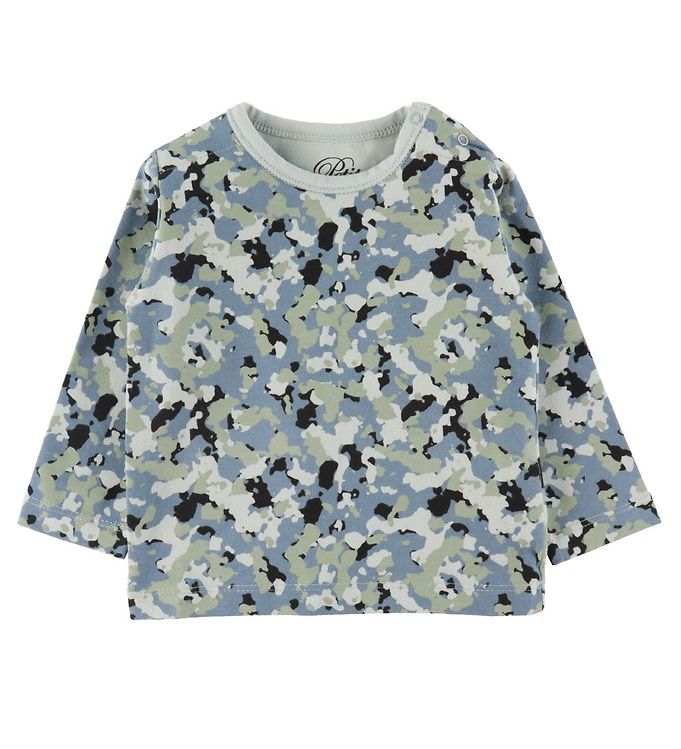Image of Petit by Sofie Schnoor Bluse - AOP Camouflage (214481-1063720)