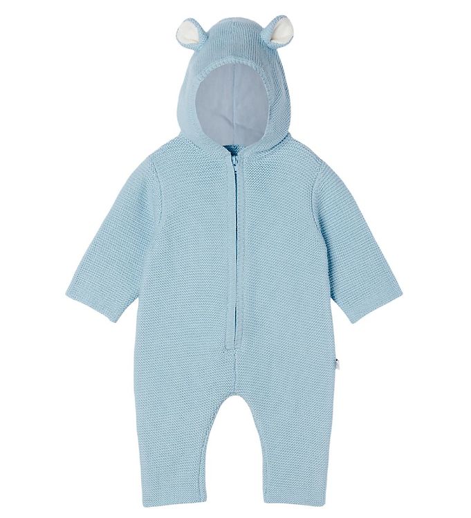 Stella McCartney Kids Heldragt - Strik - Doggy - Lyseblå