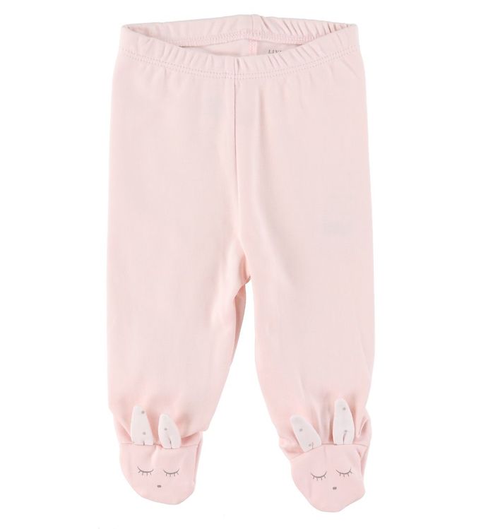 Image of Livly Bukser - Kanin - Baby Pink - 1-3 mdr - Livly Bukser - Bomuld (218781-1080620)