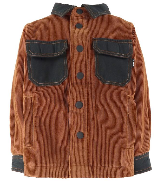 Molo Fløjlsjakke - Henley - Iron