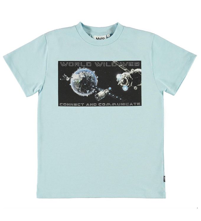 Molo T-shirt - Roxo - Cool Blue m. Print