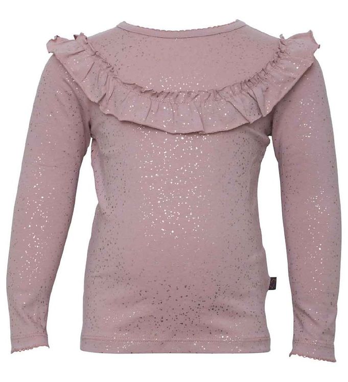 Image of Little Wonders Bluse - Celine - Dusty Rose Glitter (219085-1082154)
